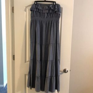 Denim maxi dress SZ 3X